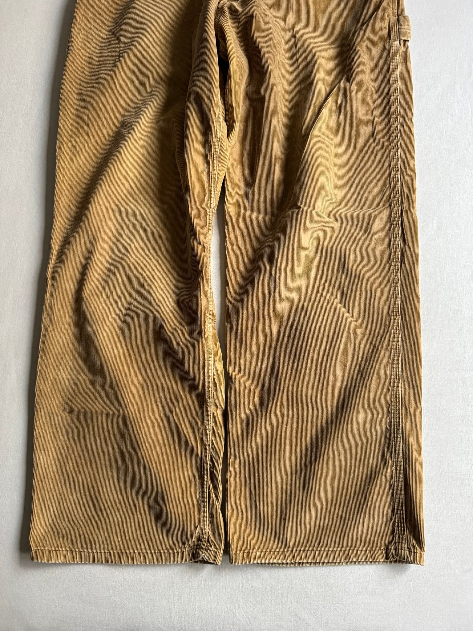 🔨 Y2K Urban Pipeline Pantaloni Baggy / Corduroy Brown (W36 x L32) - anbracaminte