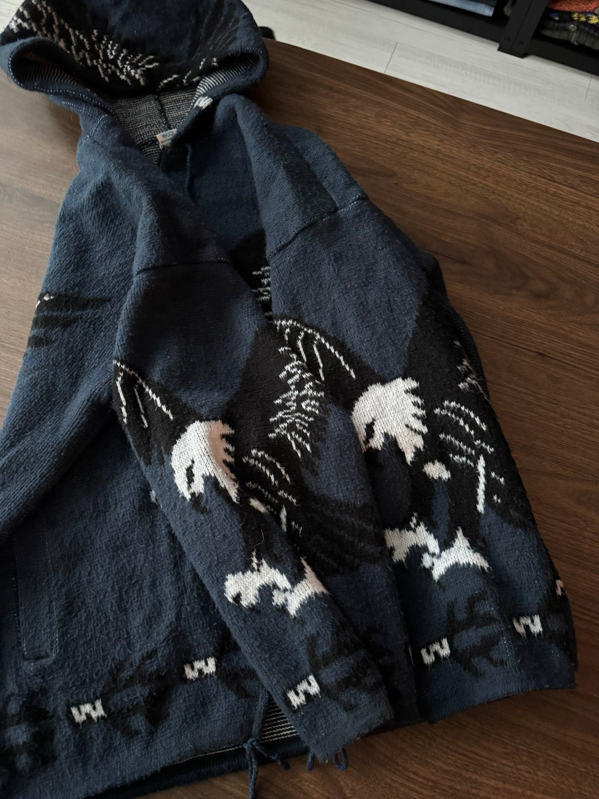 Yari Artesanias Hoodie Lână Bărbați | XL - anbracaminte