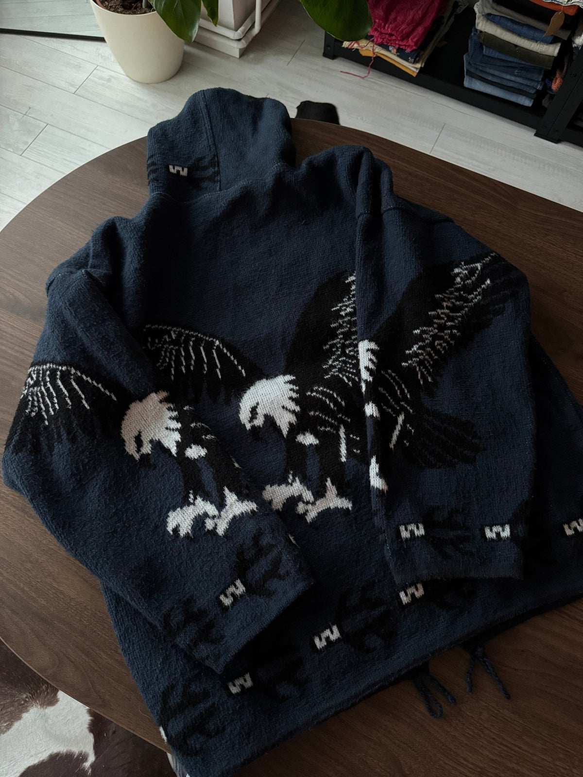 Yari Artesanias Hoodie Lână Bărbați | XL - anbracaminte