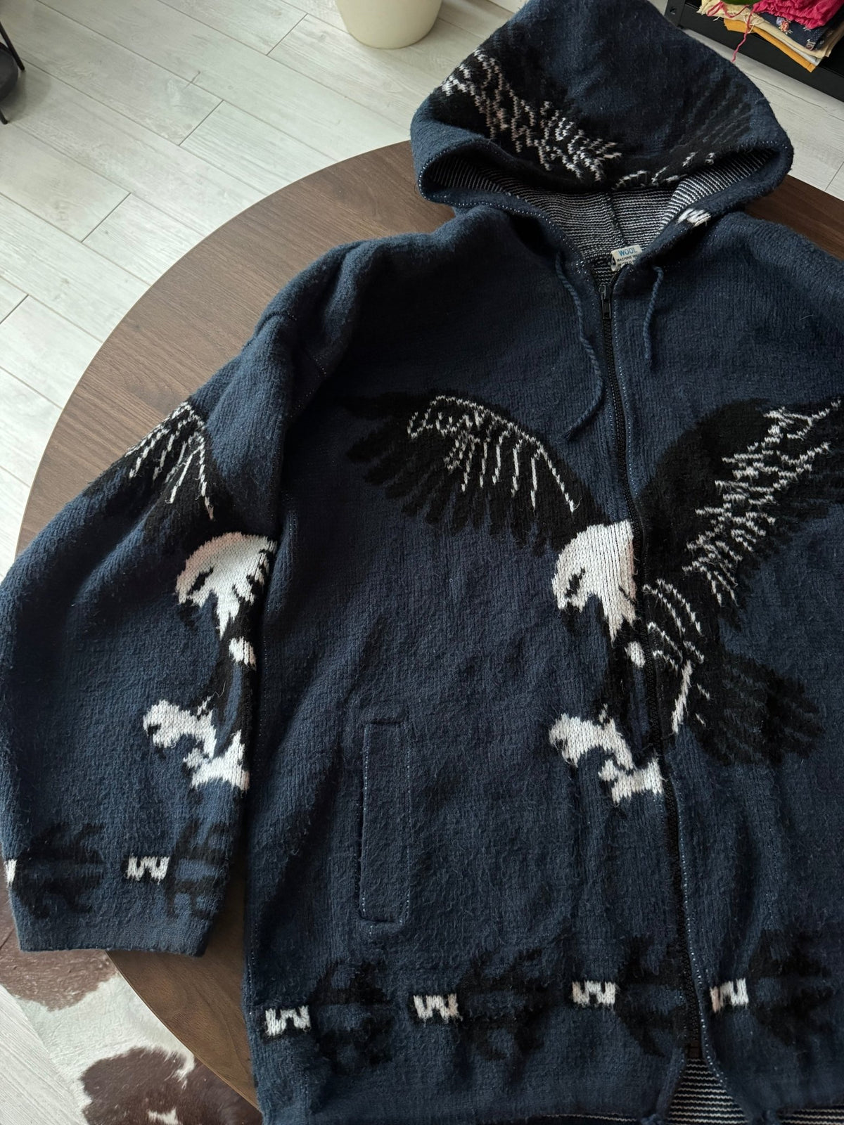 Yari Artesanias Hoodie Lână Bărbați | XL - anbracaminte